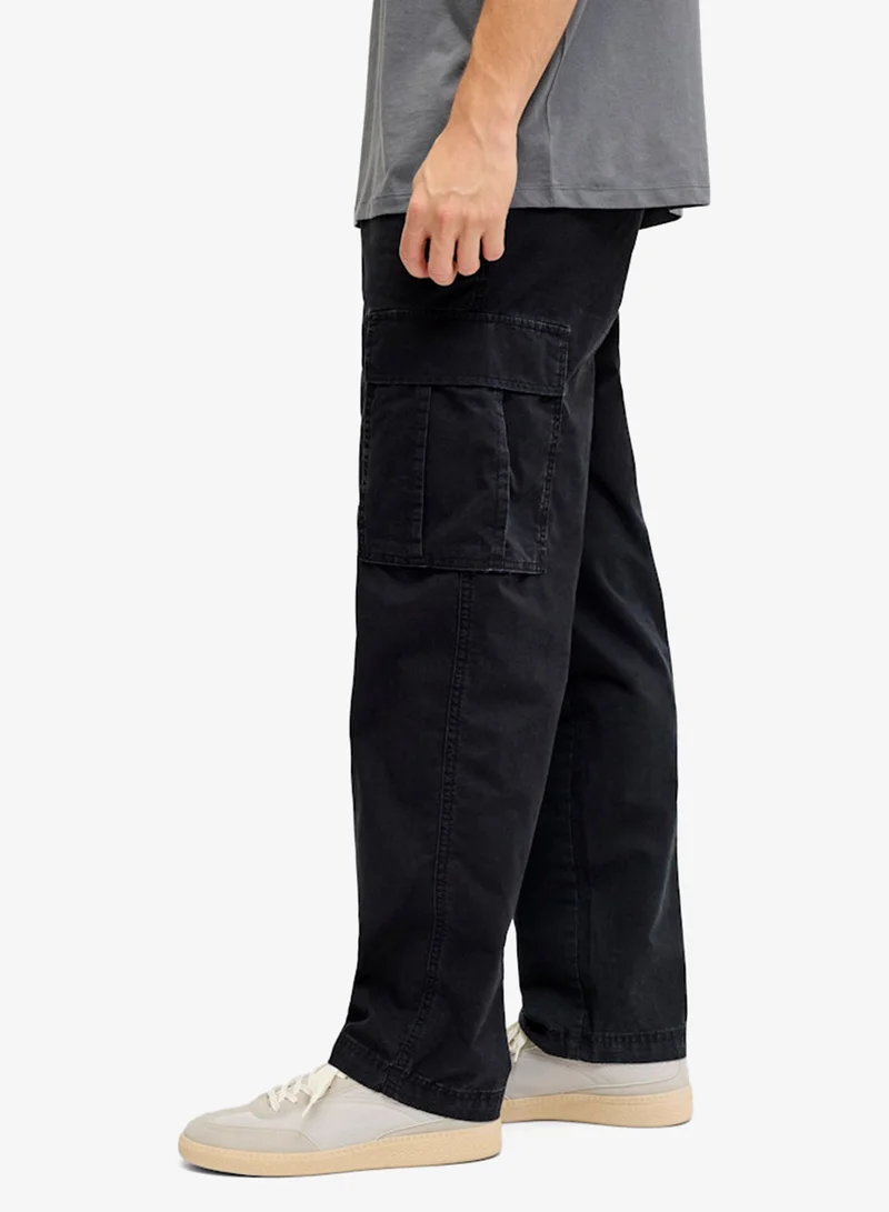 JJ Rebel  Regular Fit Cargo Pants for Men | Best Price UAE